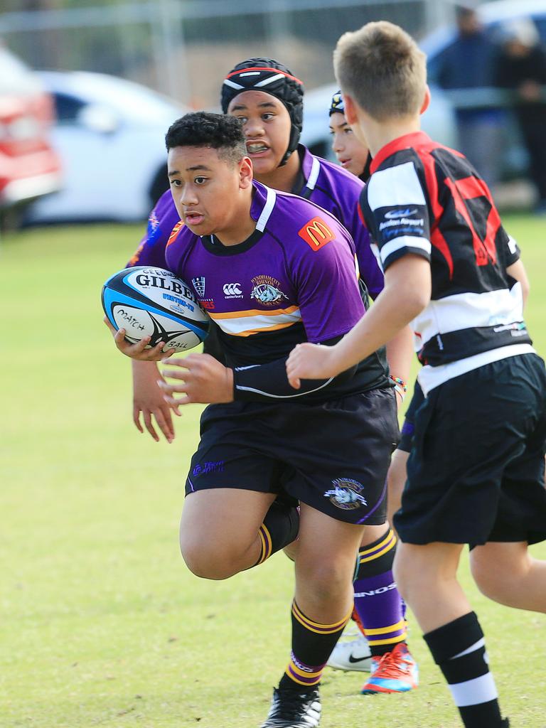 Photos of Geelong Rams rugby union juniors hosting Wyndham Rhinos ...