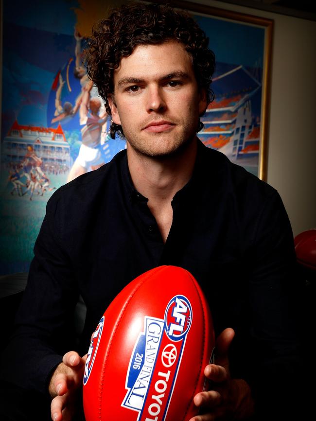 Coburg full-back turned singer Vance Joy.