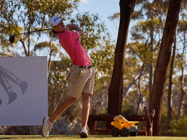 Jack Buchanan wins the 2024 WA PGA Championship at Kalgoorlie. Picture: Alex Verhagen