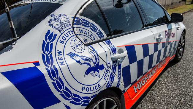 NSW police  highway patrol car. 07 October 2016