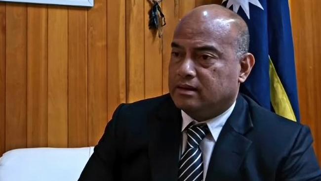 A translation of an interview with Nauru President David Adeang was tendered as evidence in court.