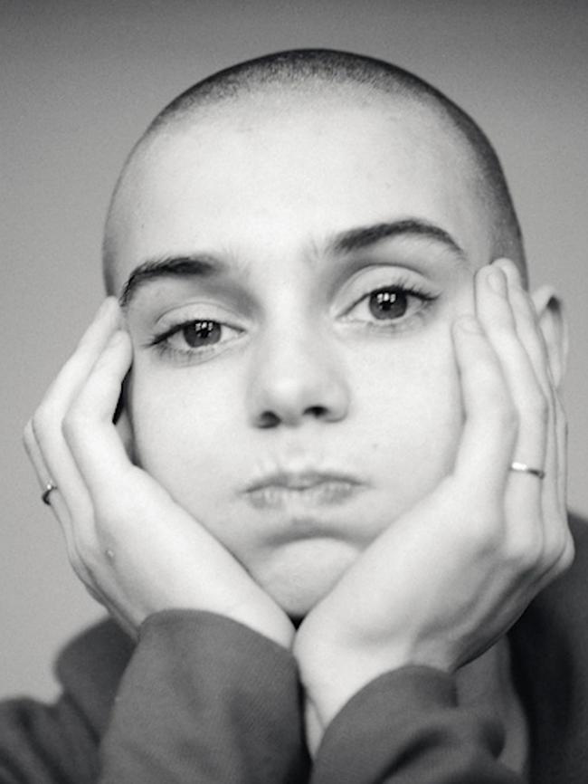 Sinead O’Connor in 1988, as seen in the Nothing Compares music video. Picture: Andrew Catlin