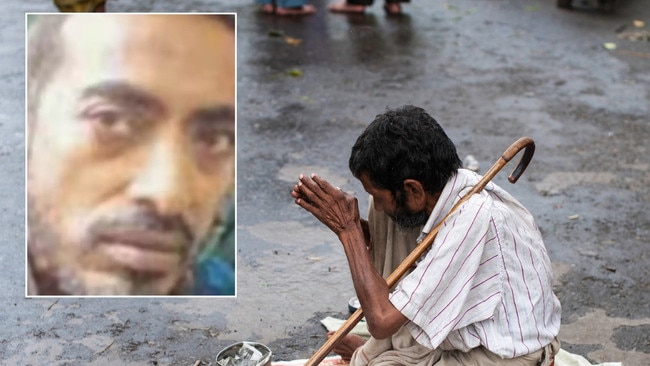 The world's richest beggar Bharat Jain (inset) has a net worth of $1.3 million.