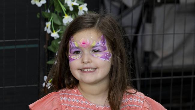 Valentina Scaturchio at a special Harmony Day celebration at the Malak Community Centre as part of the Fun Bus program. Picture: Pema Tamang Pakhrin