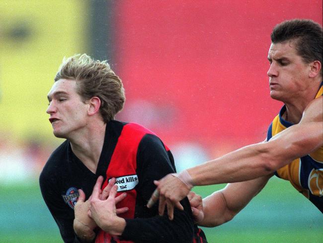 Hird became a midfielder after returning from a broken hand.