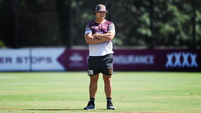 Seibold wants his Broncos playing at a gallop. Image: AAP Image/Dan Peled.