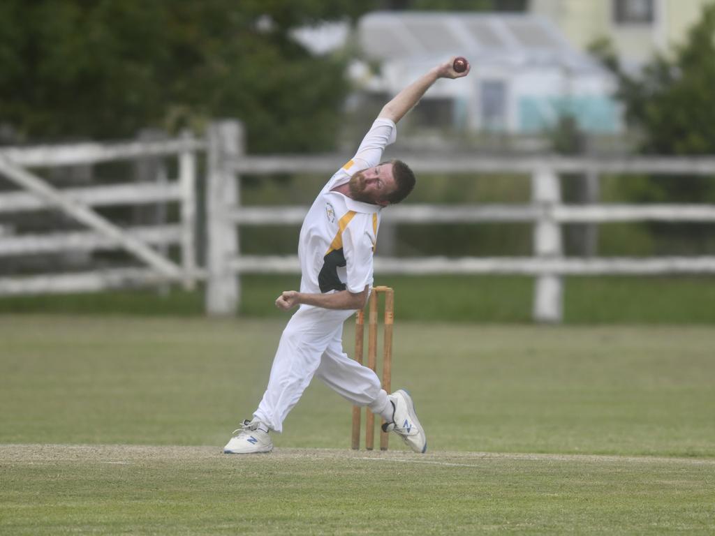 Action in CRCA premier league between Easts/Westlawn and Tucabia/Copmanhurst at Ulmarra Oval.