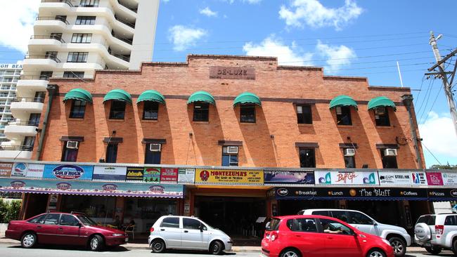 Developers plan to replace the Old Burleigh Arcade with an apartment tower.