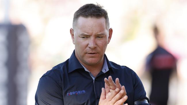 Under-fire Knights coach Adam O’Brien. Picture: Mark Evans/Getty Images