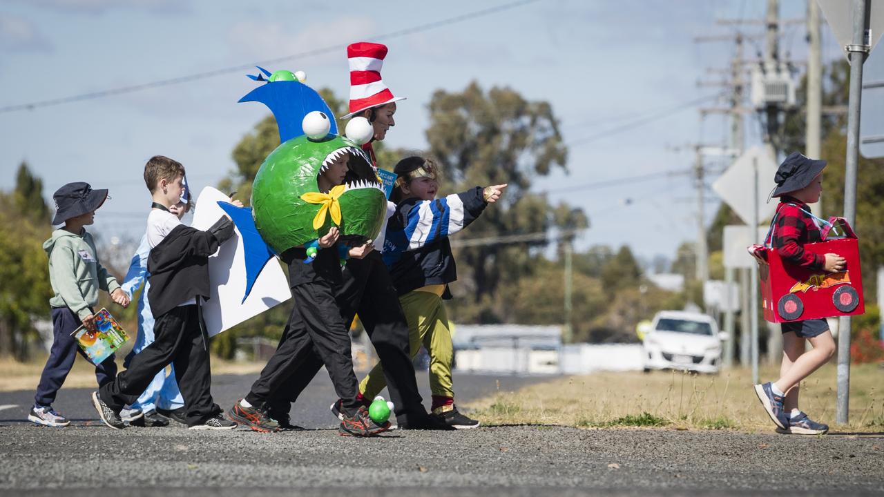 Book Week in Clifton hosted by St Francis de Sales School. Picture: Kevin Farmer