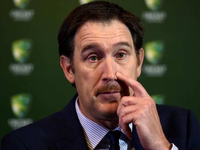 Cricket Australia chief James Sutherland.