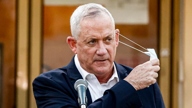 Israeli war cabinet member Benny Gantz. Picture: AFP