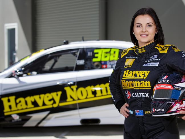 The Harvey Norman Supergirls, Renee Gracie, have unveiled the striking new livery they will carry into this year’s Supercheap Auto Bathurst 1000.