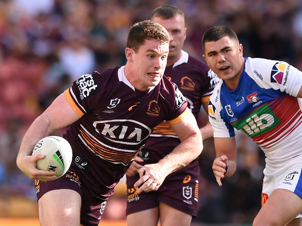 Ethan Bullemor was comfortable at prop or second row for the broncos. Picture: Matt Roberts/Getty Images