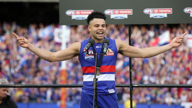 Norm Smith medallist Jason Johannisen. Picture: Michel Klein