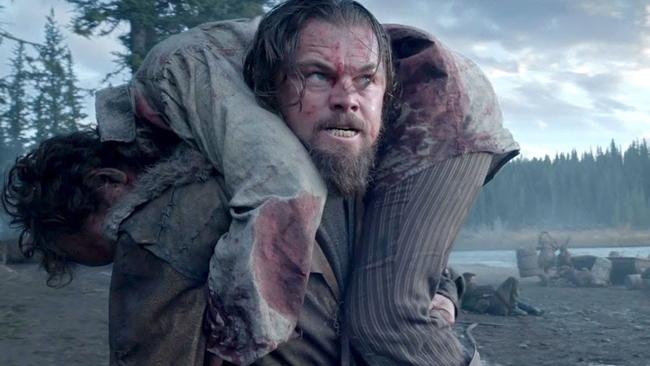 Leonardo DiCaprio in a scene from the movie The Revenant. Supplied by Fox Australia.