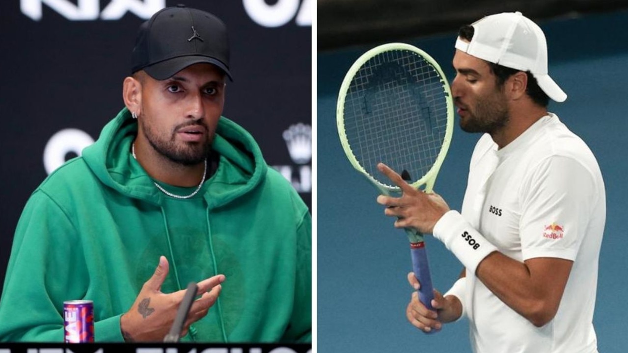 Nick Kyrgios and Matteo Berrettini.