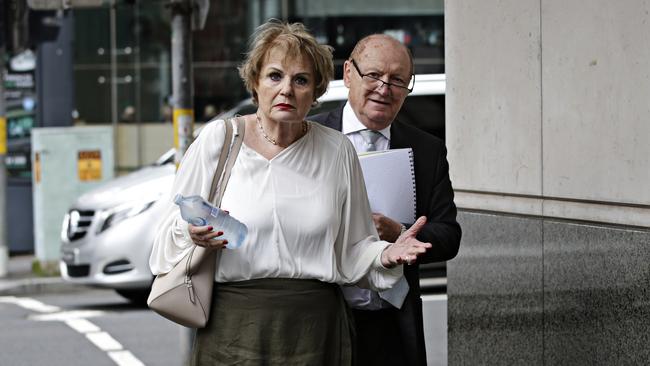 Landlords Illana and George Lewkovitz arrive at court in Sydney. Picture: Adam Yip