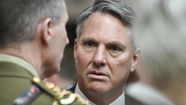 CANBERRA, Australia - NewsWire Photos - July 1, 2024: Deputy Prime Minister and Minister for Defence, Richard Marles during the Governor General Swearing In ceremony at Parliament House in Canberra. Picture: NewsWire / Martin Ollman