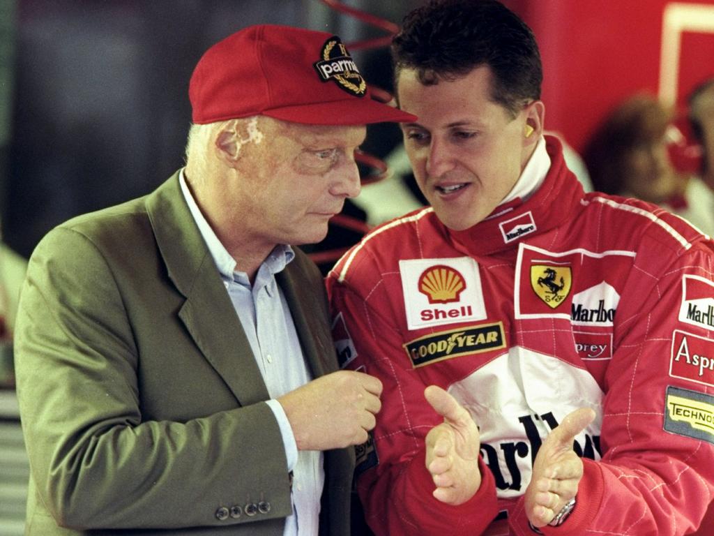 Schumacher and Ferrari were a match made in heaven. Photo: Clive Mason /Allsport.