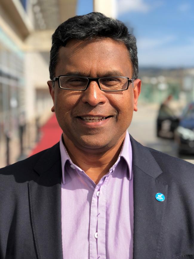 Telstra network engineering executive Channa Seneviratne.
