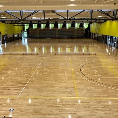 A number of courts at Cobblebank Stadium have been closed and matches have been relocated due to excessive moisture in the flooring. Picture: Melton City Council