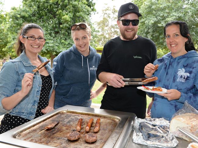 A BBQ is an Australia Day staple. Picture: Lawrence Pinder