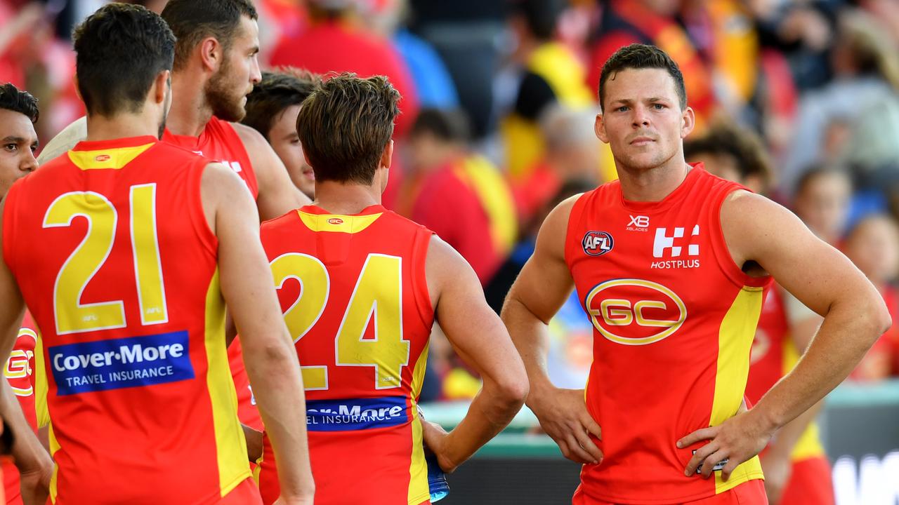 Steven May is set to depart the Suns. Photo: Darren England/AAP Image.