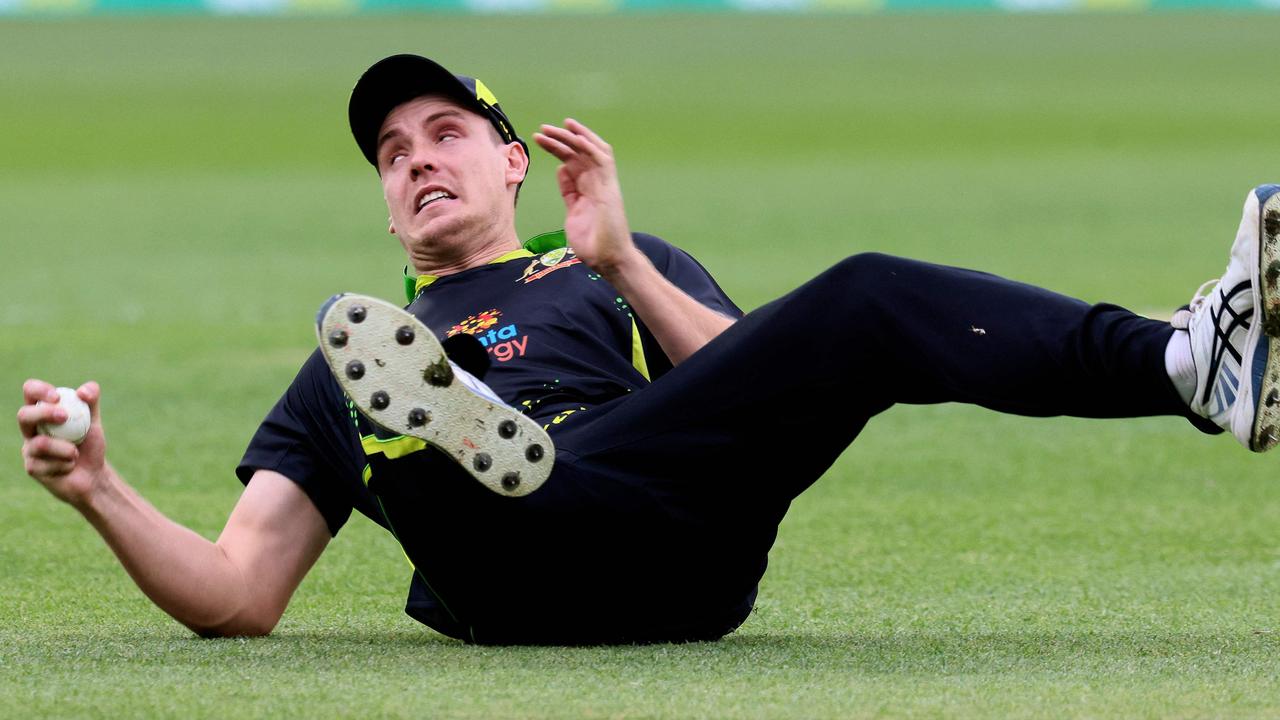 Australian all-rounder Cameron Green. Photo by TREVOR COLLENS / AFP