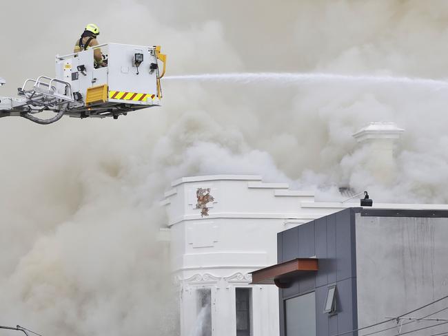 Renovations had been ongoing at the venue for six months. Picture: Hamish Blair