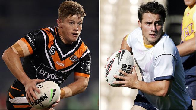 Harry Grant and a young Cooper Cronk.