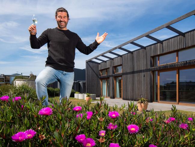 Sociable Weaver's co-founder Dave Martin at The Cape Cape Patterson, Victoria. Picture: Jason Edwards