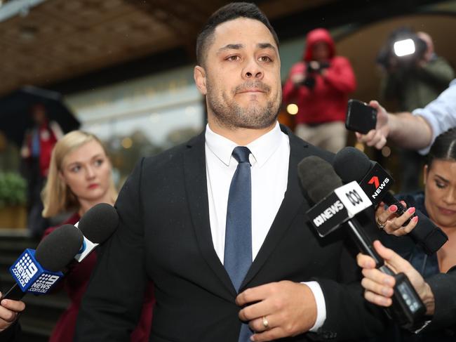It took seven to 14 months for recent sex assault trials, including that of NRL player Jarryd Hayne, to be listed. Picture: NCA NewsWire / Christian Gilles