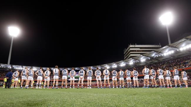 The Cats have turned the Gabba into a fortress in this unique season. Picture: AFL Photos/Getty Images