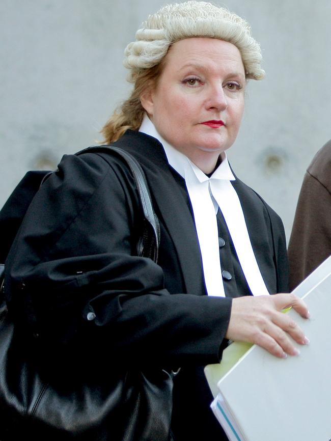 Barrister Dymphna Hawkins.