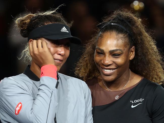 Williams stood up for Osaka, the first Japanese grand slam champion.