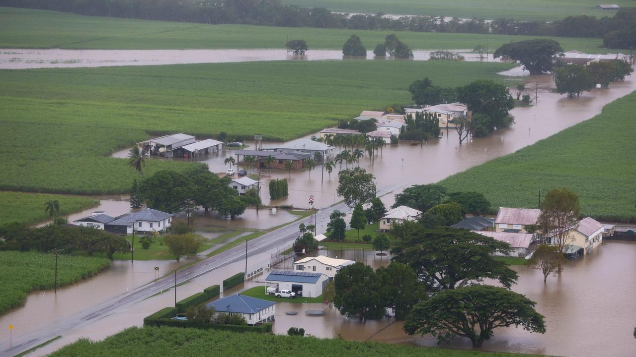 CARDWELL, AUSTRALIA. NewsWire Photos. FEBRUARY 4, 2025. Earlier this year, a monsoonal low brought heavy rain across the Far North flooding towns like Tully, Euramo, and farming regions around Macknade (pictured). Picture: NewsWire/Adam Head