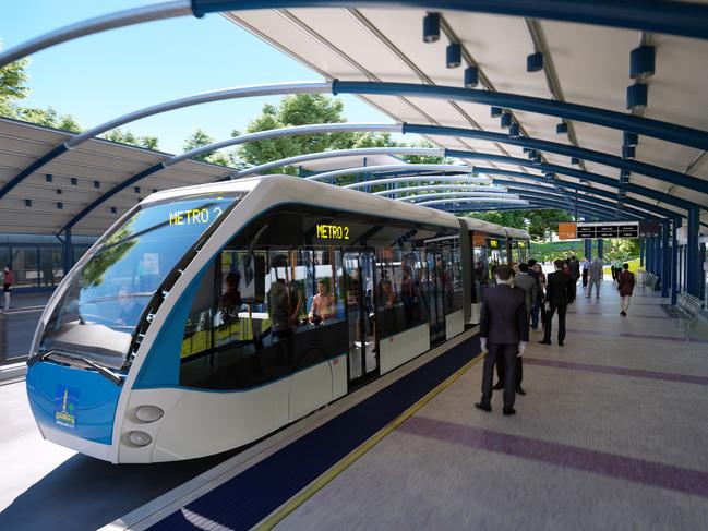 The Brisbane Metro is the city council’s most ambitious project.