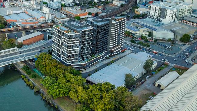 The Schiavello Commercial Interiors showroom/warehouse at 91 Montague Rd, South Brisbane.