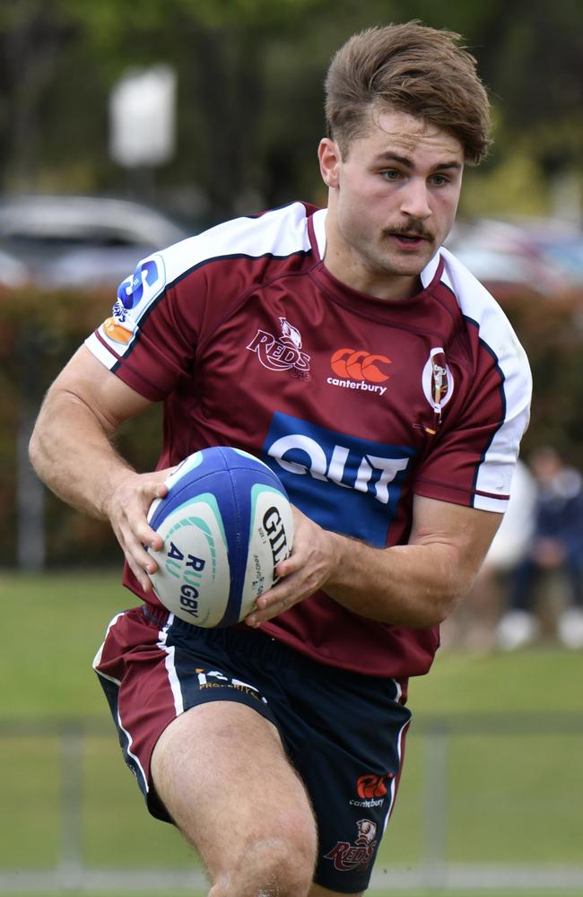 Xavier Rubens. Super Rugby Under-19s action between the ACT Brumbies and the Queensland Reds. Picture courtesy of @jayziephotography
