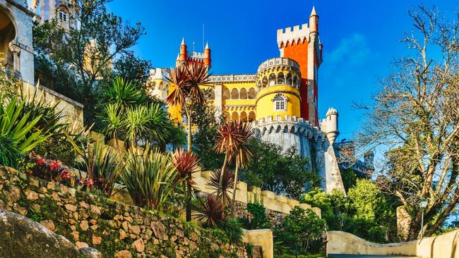 Pena Palace in Sintra, Portugal.