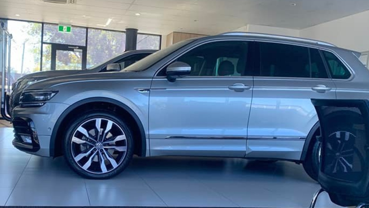 Opportunistic thieves stole this 2016 Volkswagen Tiguan wagon from an address in Prince Henry Heights while the owner was putting mail in a mailbox.