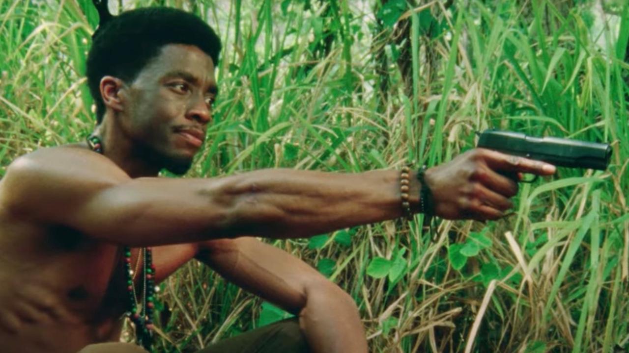 Chadwick Boseman appears in flashback scenes as Stormin’ Norman