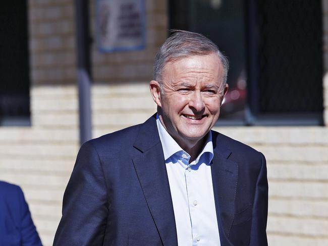 “Climate” was a favoured word for Mr Albanese. Picture: Sam Ruttyn