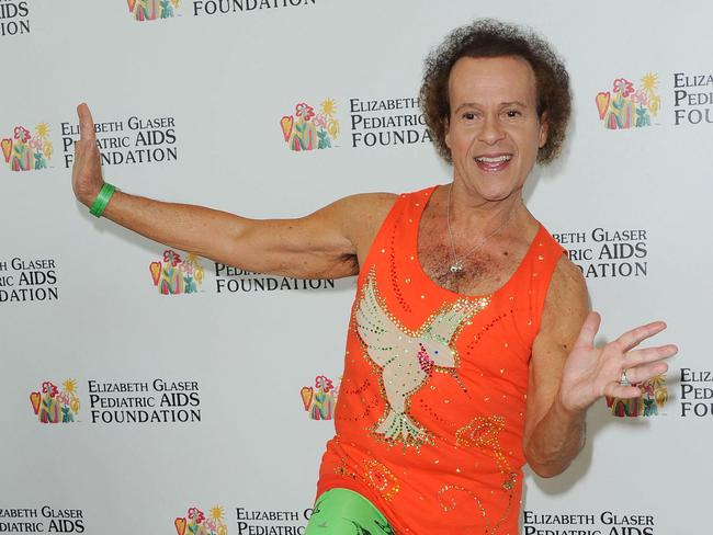 Richard Simmons has died at the age of 76. Picture: AFP