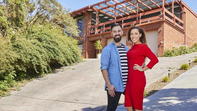 Pete and Courtney bought their family home in July 2017.