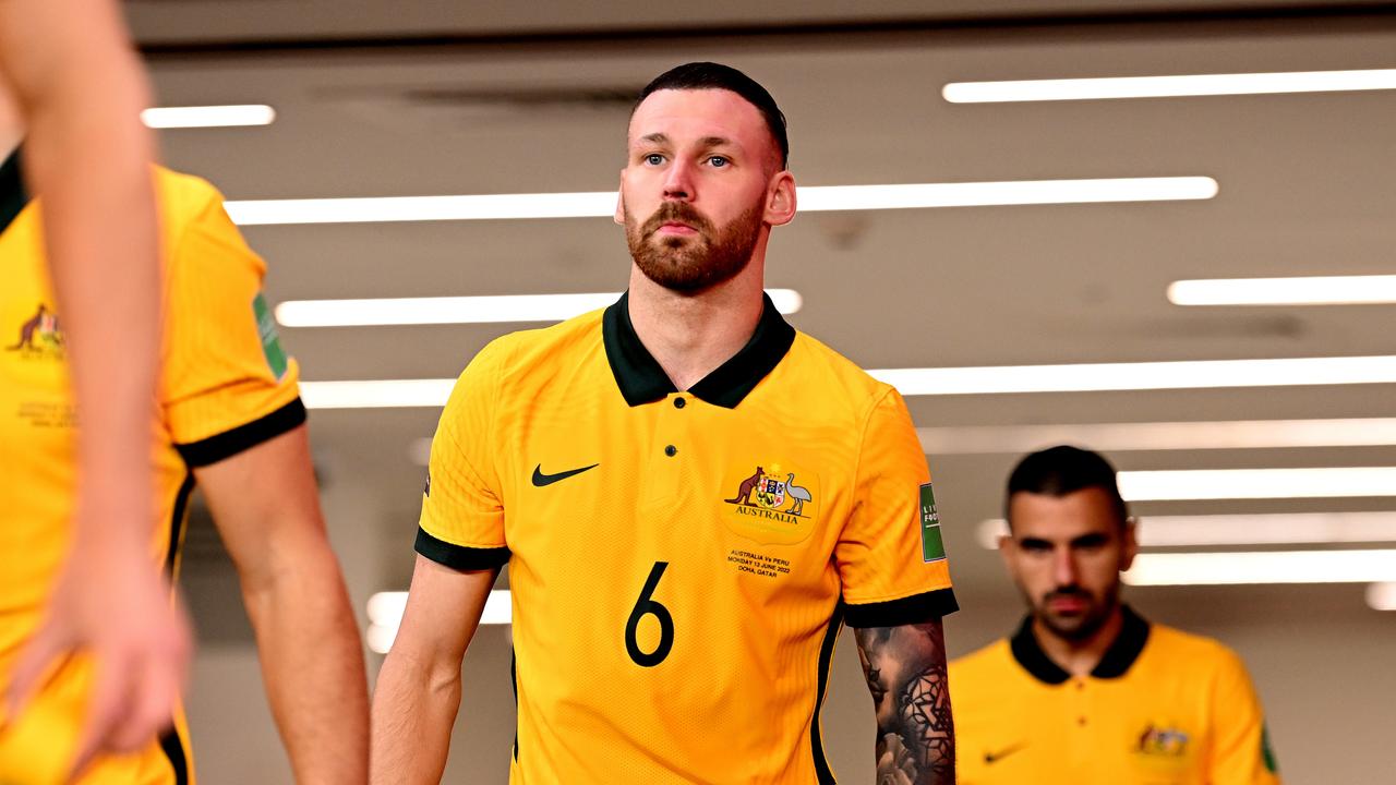 Martin Boyle is ready to return for the Socceroos against Palestine. Picture: Joe Allison/Getty Images