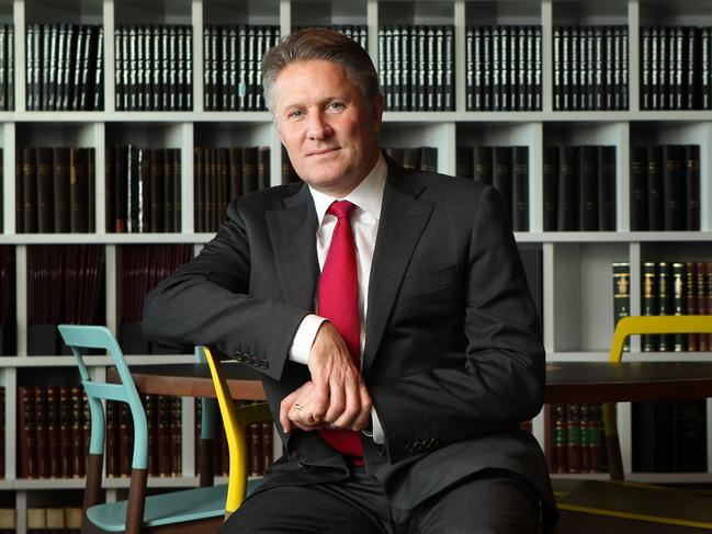 01/07/2016: Mark Rigotti, CEO of global law firm Herbert Smith Freehills. Photographed at their offices Sydney on Friday. Hollie Adams/The Australian