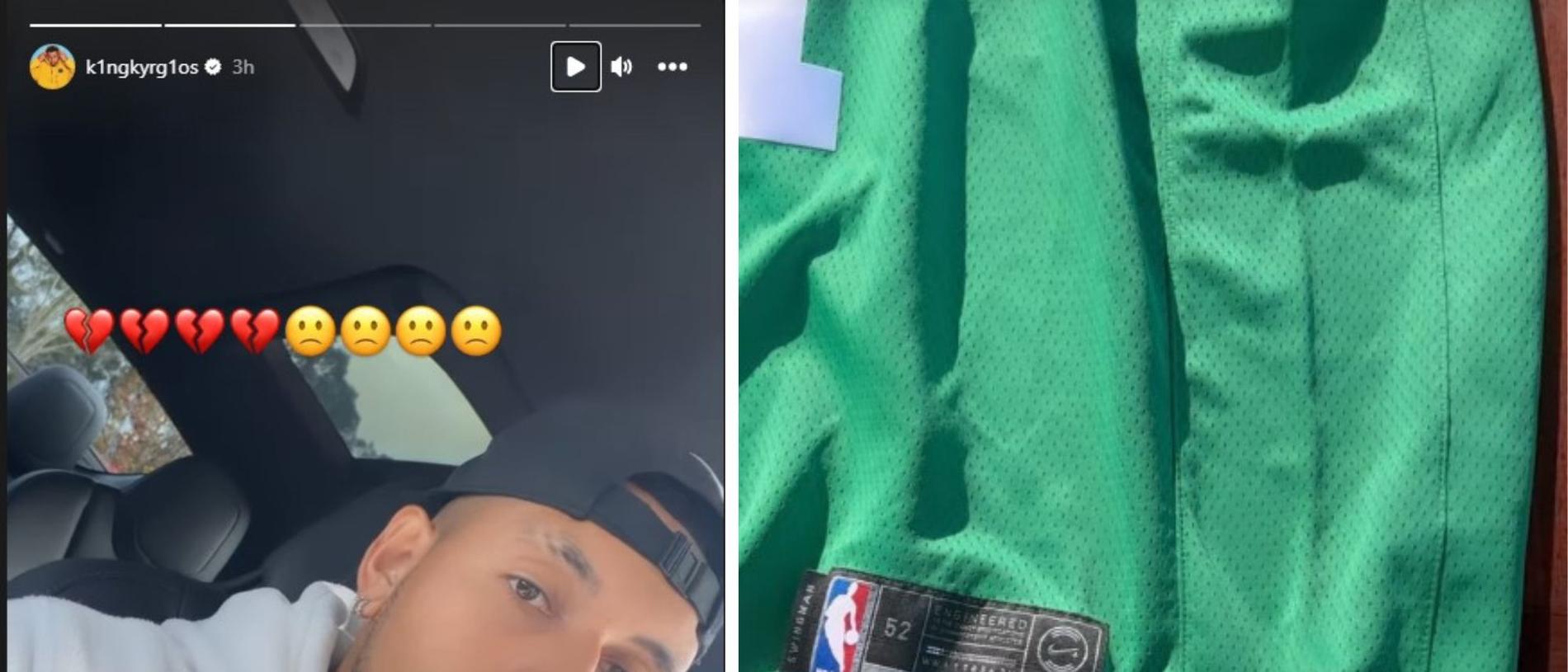 Nick Kyrgios unloads on social media: NBA playoffs, Boston Celtics