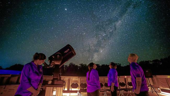 LIGHTING UP: The Cosmos Centre Observatory will be 'just wow'. Picture: Mike Dalley